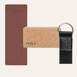 Fable Complete Home Yoga Studio Set - Earth Brown